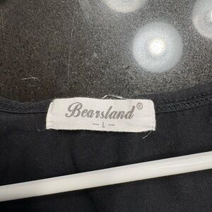 Bearsland Black nursing tank